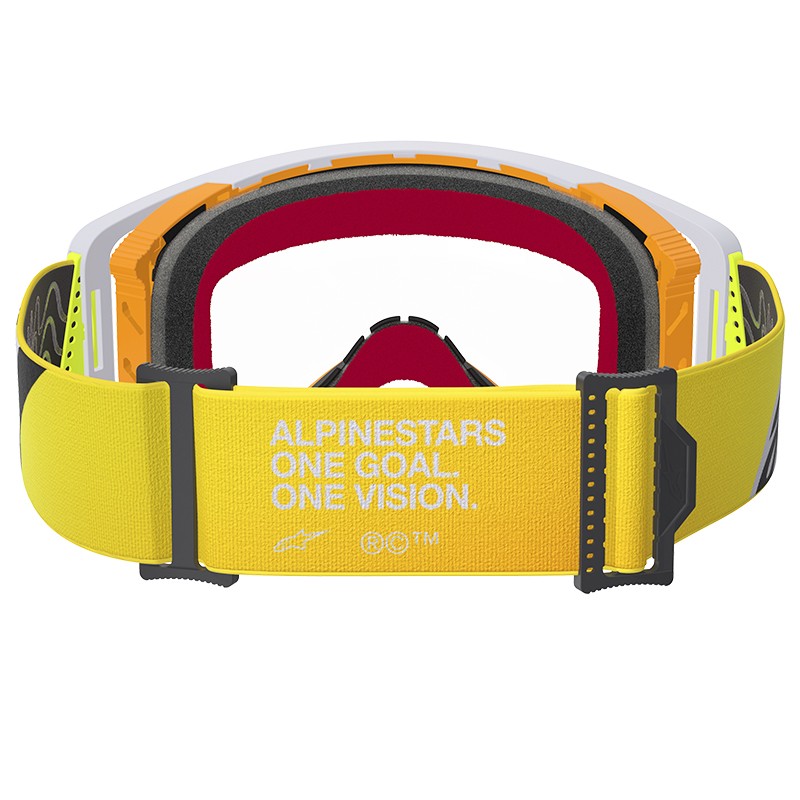 GAFAS ALPINESTARS SUPERTECH CORP YELLOW FLUO/GREY/LENS CLEAR