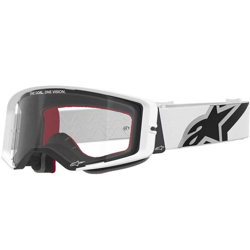 GAFAS ALPINESTARS SUPERTECH CORP WHITE//LENS CLEAR