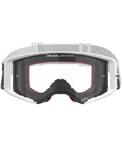 GAFAS ALPINESTARS SUPERTECH CORP WHITE//LENS CLEAR