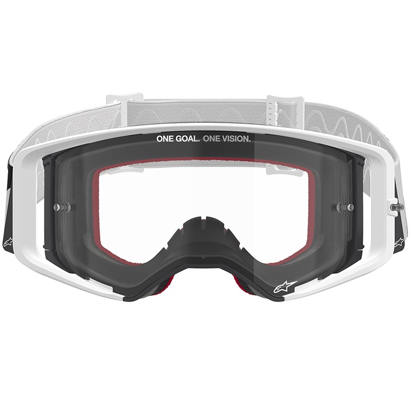 GAFAS ALPINESTARS SUPERTECH CORP WHITE//LENS CLEAR