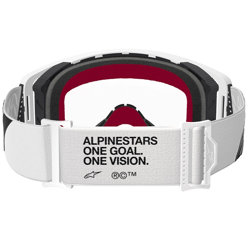 GAFAS ALPINESTARS SUPERTECH CORP WHITE//LENS CLEAR