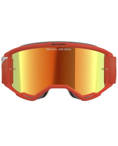 GAFAS ALPINESTARS VISION 5 CORP ORANGE/LENS MIRROR RED