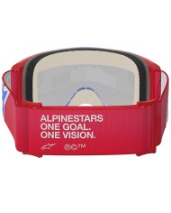 GAFAS ALPINESTARS VISION 5 CORP RED/WHITE/BLUE/LENS MIRROR BLUE