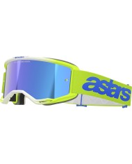 GAFAS ALPINESTARS VISION 5 BLAZE FLUO YELLOW/BLUE/LENS MIRROR BLUE