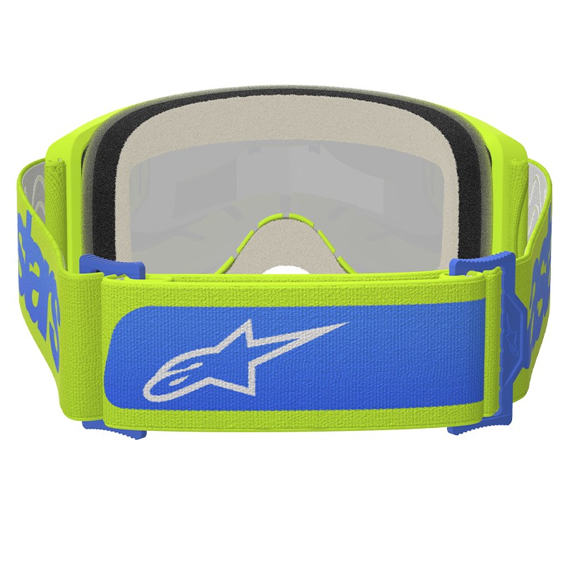 GAFAS ALPINESTARS VISION 5 BLAZE FLUO YELLOW/BLUE/LENS MIRROR BLUE