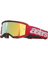 GAFAS ALPINESTARS VISION 5 BLAZE RED/LENS MIRROR GOLD
