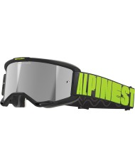 GAFAS ALPINESTARS VISION 5 HOLLOW CHARCOAL/YELLOW FLUO/LENS MIRROR SILVER