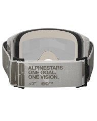 GAFAS ALPINESTARS VISION 5 HOLLOW WHITE/LENS MIRROR GOLD