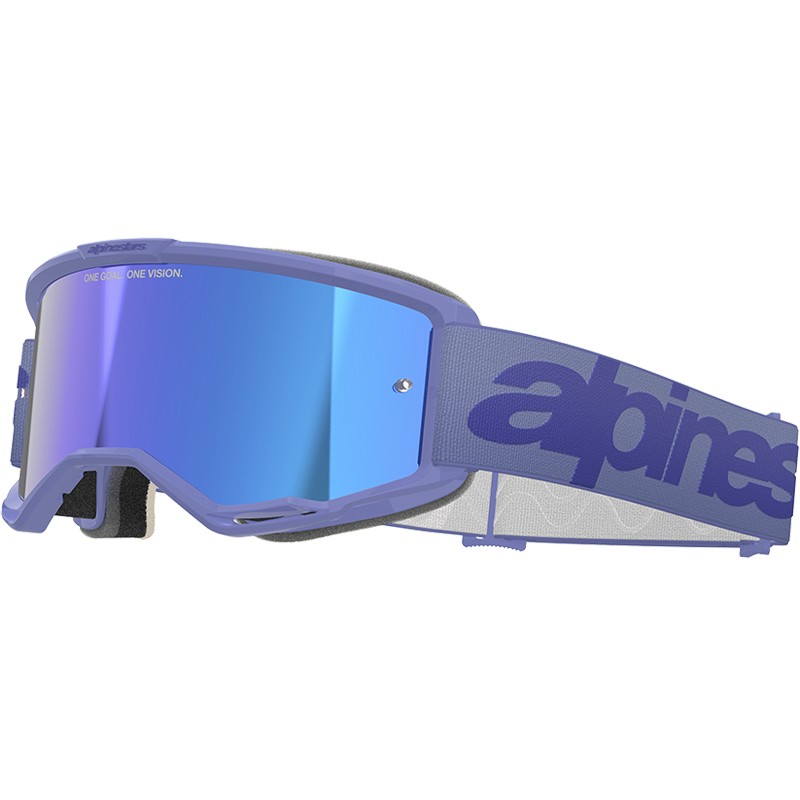 GAFAS ALPINESTARS VISION 5 WORDMARK PURPLE/LENS MIRROR BLUE