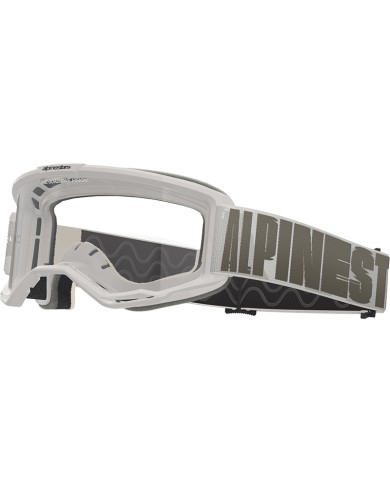 GAFAS ALPINESTARS VISION 5 HOLLOW WHITE/LENS CLEAR