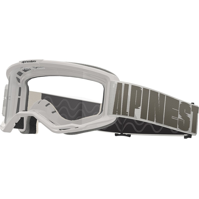GAFAS ALPINESTARS VISION 5 HOLLOW WHITE/LENS CLEAR