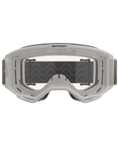 GAFAS ALPINESTARS VISION 5 HOLLOW WHITE/LENS CLEAR