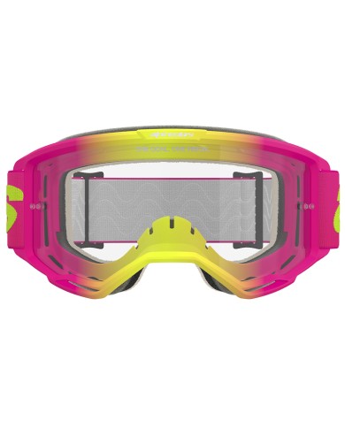 GAFAS ALPINESTARS VISION 5 WORDMARK PINK/FLUO YELLOW/LENS CLEAR