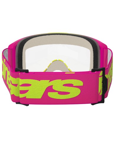 GAFAS ALPINESTARS VISION 5 WORDMARK PINK/FLUO YELLOW/LENS CLEAR