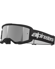 GAFAS ALPINESTARS VISION 3 WORDMARK BLACK/LENS MIRROR SILVER