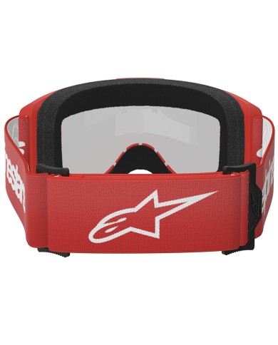 GAFAS ALPINESTARS VISION 3 WORDMARK RED/LENS MIRROR SILVER