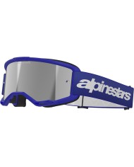 GAFAS ALPINESTARS VISION 3 WORDMARK BLUE/LENS MIRROR SILVER