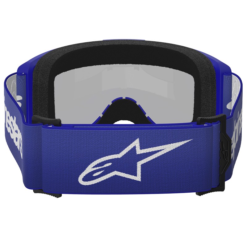 GAFAS ALPINESTARS VISION 3 WORDMARK BLUE/LENS MIRROR SILVER