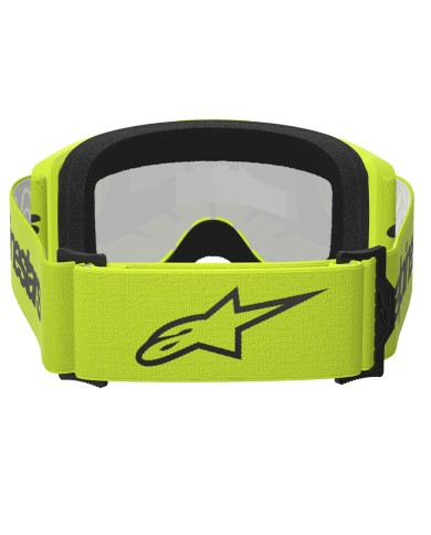 GAFAS ALPINESTARS VISION 3 WORDMARK YELLOW FLUO/LENS MIRROR SILVER