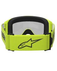 GAFAS ALPINESTARS VISION 3 WORDMARK YELLOW FLUO/LENS MIRROR SILVER