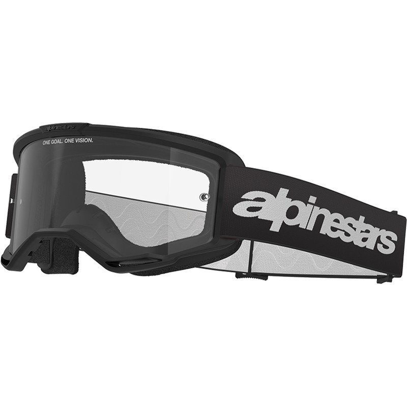 GAFAS ALPINESTARS VISION 3 WORDMARK BLACK/LENS CLEAR