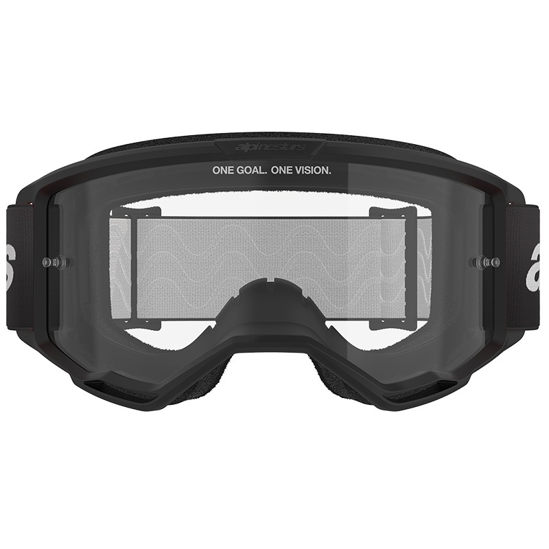 GAFAS ALPINESTARS VISION 3 WORDMARK BLACK/LENS CLEAR