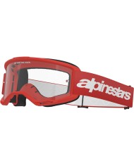 GAFAS ALPINESTARS VISION 3 WORDMARK RED/LENS CLEAR