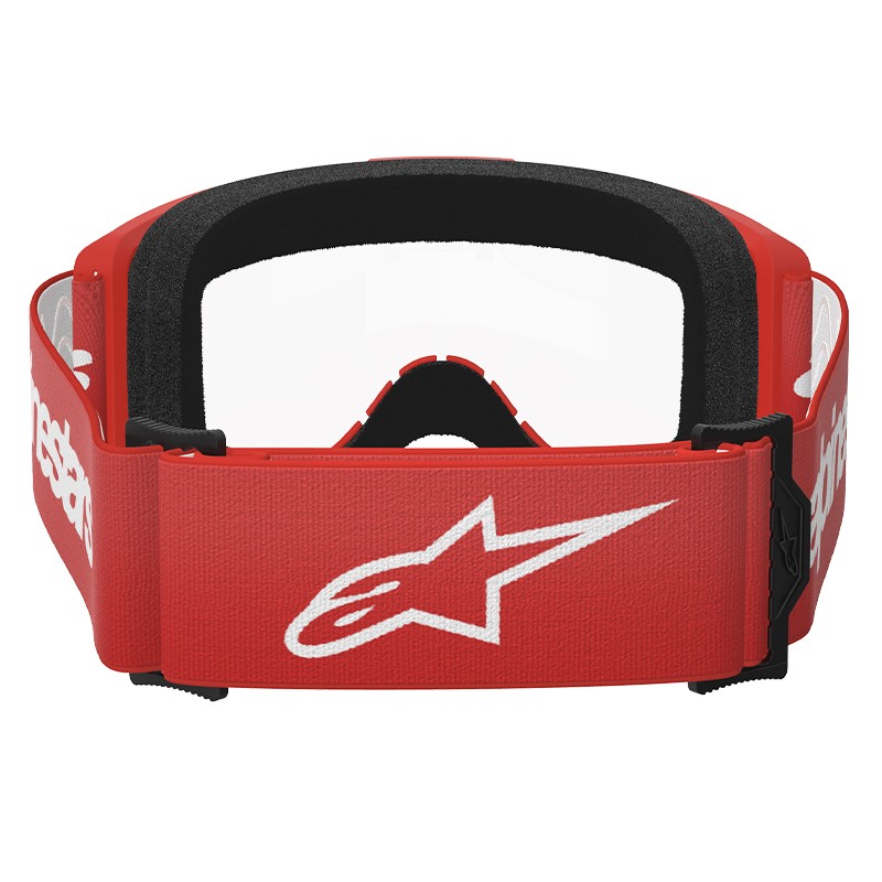 GAFAS ALPINESTARS VISION 3 WORDMARK RED/LENS CLEAR