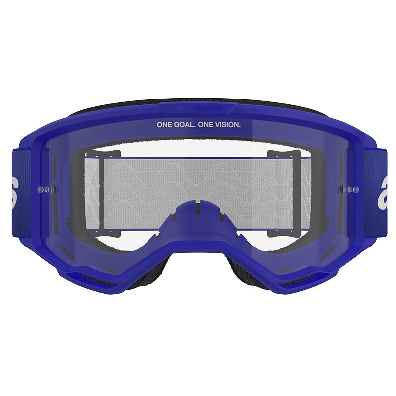GAFAS ALPINESTARS VISION 3 WORDMARK BLUE/LENS CLEAR