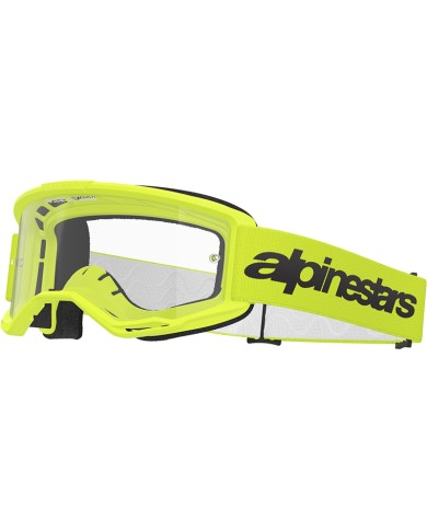 GAFAS ALPINESTARS VISION 3 WORDMARK YELLOW FLUO/LENS CLEAR