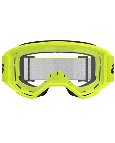 GAFAS ALPINESTARS VISION 3 WORDMARK YELLOW FLUO/LENS CLEAR