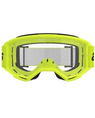 GAFAS ALPINESTARS VISION 3 WORDMARK YELLOW FLUO/LENS CLEAR