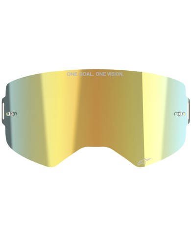LENTE GAFAS ALINESTARS SUPERTECH IRIDIUM MIRROR GOLD