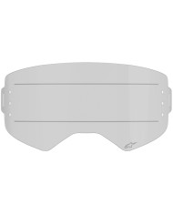 LENTE GAFAS ALPINESTARS SUPERTECH CON ROLL OFF CLEAR