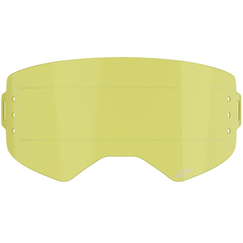 LENTE GAFAS ALPINESTARS SUPERTECH CON ROLL OFF YELLOW