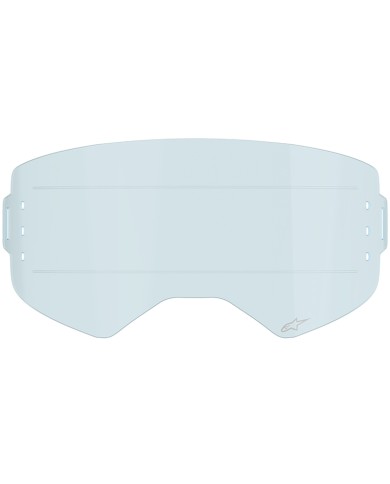 LENTE GAFAS ALPINESTARS SUPERTECH CON ROLL OFF BLUE