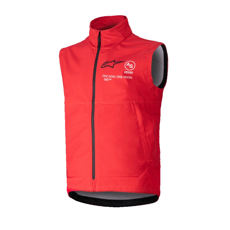 CHALECO ALPINESTARS INFANTIL TECHSTAR SOFTSHELL BRIGHT RED
