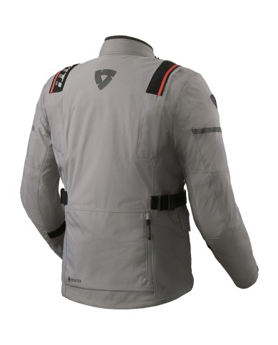 CHAQUETA REVIT VERTICAL GTX GRIS OSCURO