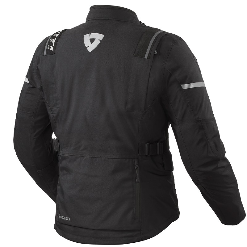 CHAQUETA REVIT VERTICAL GTX NEGRO/PLATA