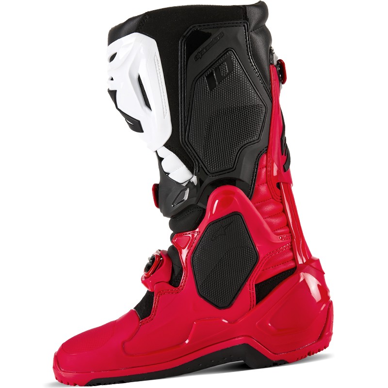 BOTAS ALPINESTARS TECH 10 ENDURO RED BRIGHT/BLACK/WHITE