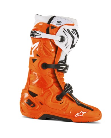 BOTAS ALPINESTARS TECH 10 ENDURO ORANGE FLUO/BLACK/WHITE