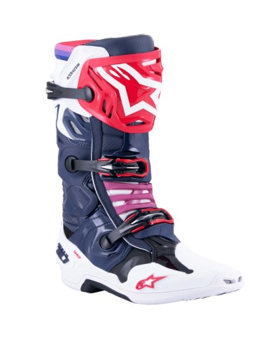 BOTAS ALPINESTARS TECH 10 SUPERVENTED NIGHT NAVY/WHITE/RAIMBOW
