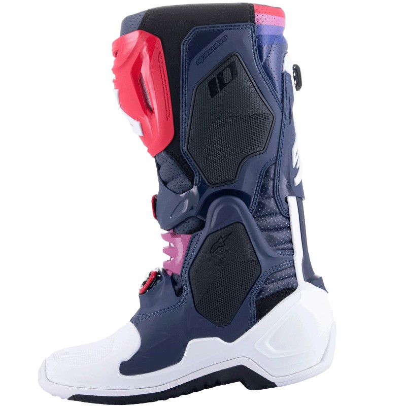 BOTAS ALPINESTARS TECH 10 SUPERVENTED NIGHT NAVY/WHITE/RAIMBOW