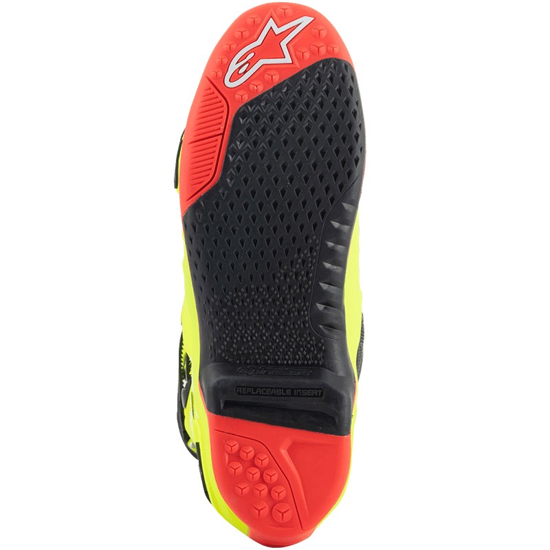 BOTAS ALPINESTARS TECH 10 YELLOW FLUO/BLACK/RED FLUO