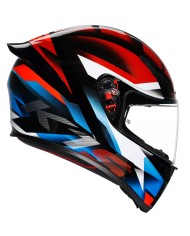 CASCO AGV K1 S FASTLAP BLACK/RED/BLUE