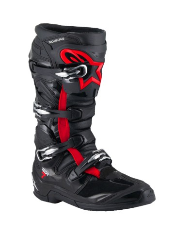 BOTAS ALPINESTARS TECH 7 NEW BLACK/RED FLUO