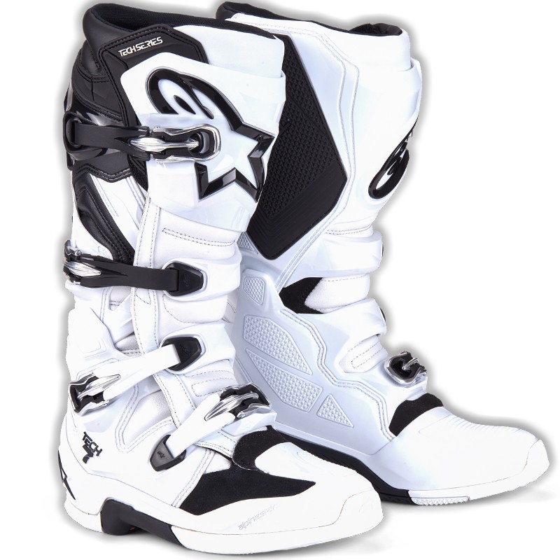 BOTAS ALPINESTARS TECH 7 NEW WHITE/BLACK