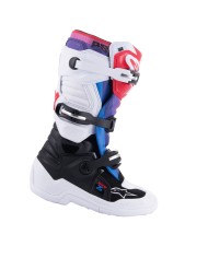 BOTAS ALPINESTARS TECH 7S JUNIOR WHITE/BLACK/RAINBOW