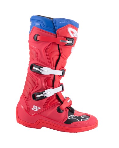 BOTAS ALPINESTARS TECH 5 RED LIGHT/RED/BLUE