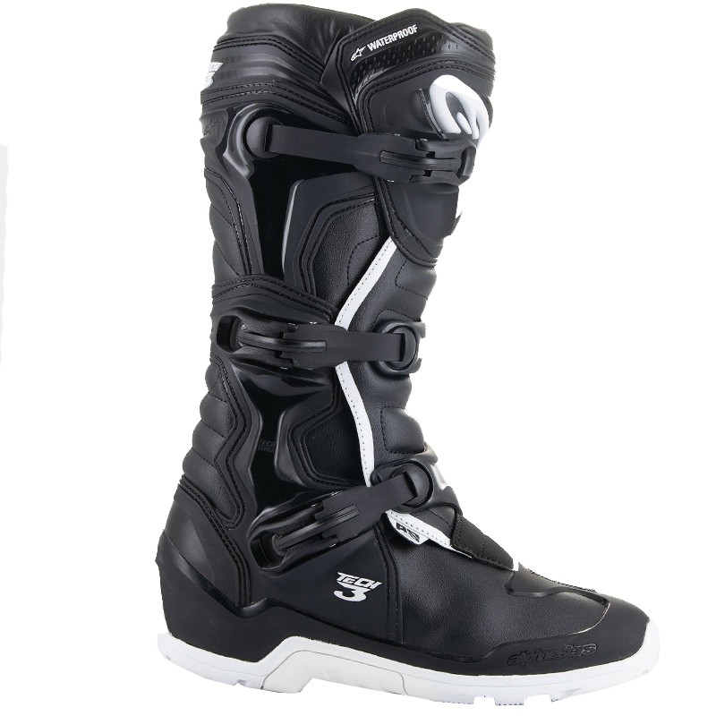 BOTAS ALPINESTARS TECH 3 ENDURO WATERPROOF BLACK/WHITE